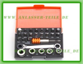 Bahco Mini Bit-Steckschlsselsatz 1/4" 26-tlg. Neu